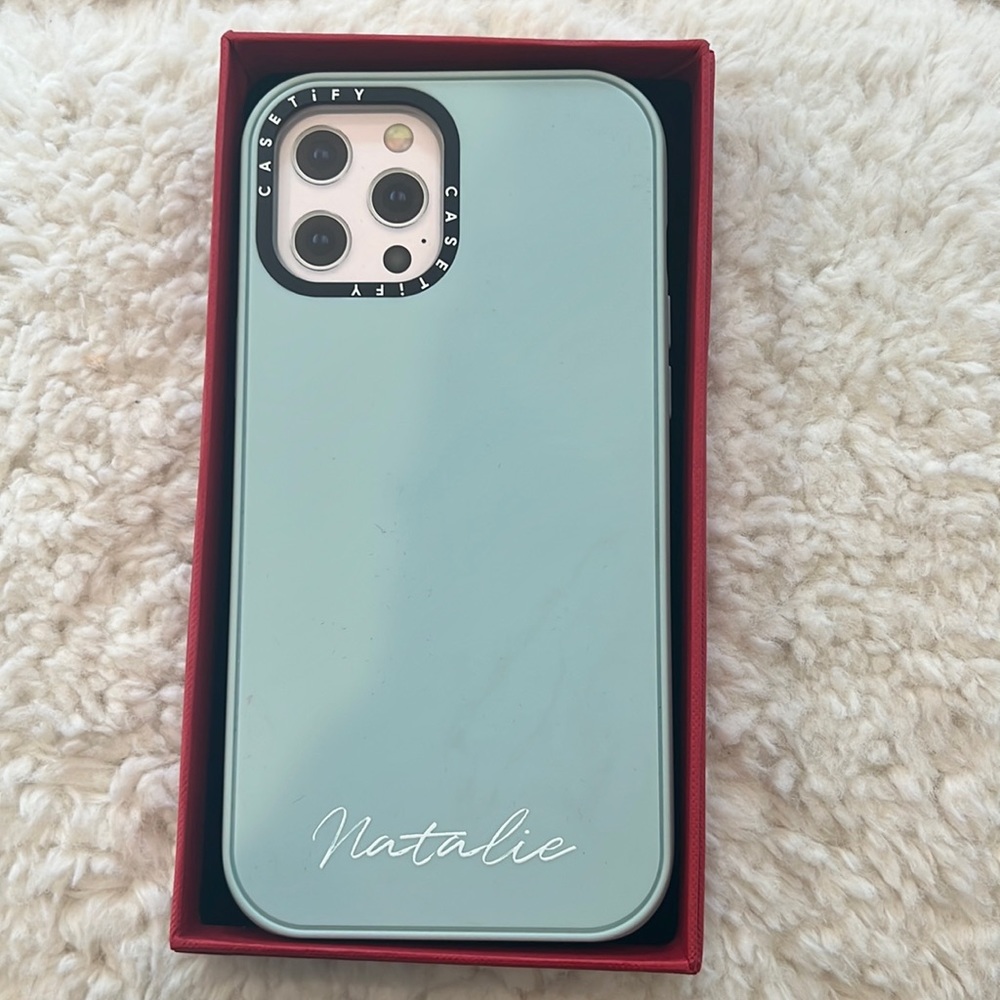 CASETiFY iPhone 12 Pro Max Phone Case (NATALIE)